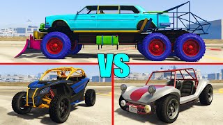 GTA 5  COCHES TODOTERRENO al LIMITE  CUAL será el GANADOR [upl. by Puff65]