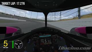 Iowa  Dallara IR18  Russell DeSpain  24S3 [upl. by Cormack]