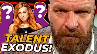 WWE Talent Exodus Top Stars’ Contracts Expiring [upl. by Bixby144]