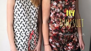 DIY Jumpsuit maken  KNIPgirls Sarah amp Julia [upl. by Aymik]