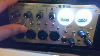 Akai Professional EIE Pro Tutorial Part 1wmv [upl. by Bennie]