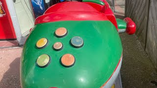 Tweenies rocket kiddie ride by Amutec Jolly Roger version Mute [upl. by Ahsemac]