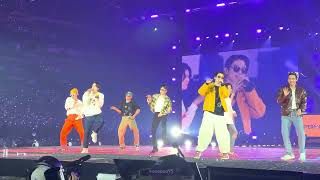 20220408 Permission to Dance BTS Front Row Fancam 4K Las Vegas Day 1 [upl. by Nyrahtak978]