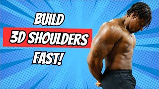 Shoulder Workout  How to Build Bigger Shoulders [upl. by Schweiker]