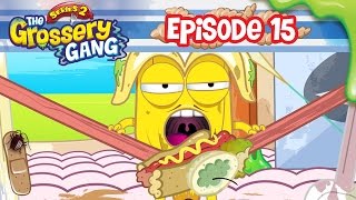 Grossery Gang Cartoon  Episode 15 Crud Flood Part 4  Videos For Kids [upl. by Broderic]