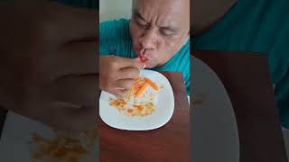 OISHI POTATOES FRIES MUKBANG SHORT [upl. by Blossom]