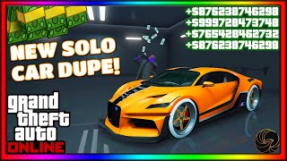 SOLO  NEW SUPER EASY GTA 5 ONLINE CAR DUPLICATION GLITCH  AFTER PATCH 167  PS5XBOXPC [upl. by Northway]