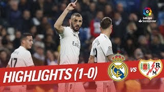 Highlights Real Madrid vs Rayo Vallecano 10 [upl. by Krever]