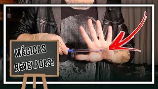 MÁGICAS PARA FAZER NA ESCOLA Truques de mágica REVELADOS [upl. by Nowyt]