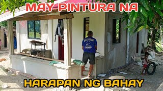 PAG PINTURA SA HARAPAN NG BAHAY NI RICA [upl. by Han]