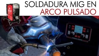 SOLDADURA MIG con arco pulsado con GPS 4000 de Gala Gar [upl. by Jobi]