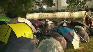 Tulane closed part of campus over protests [upl. by Maryn827]