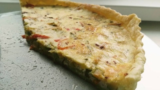 Shortcrust Pastry with vegetablesQuiche se zeleninou  Tutorial  CZSK HD recipe [upl. by Eagle]