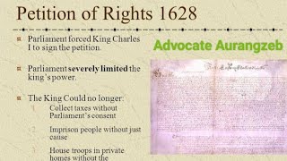 The Petition Of Rights 1628 [upl. by Loveridge437]