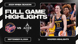 Indiana Fever vs Las Vegas Aces Full Game Highlights  Sep 13  2024 WNBA Season [upl. by Rayham38]