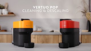 Nespresso Vertuo Pop  Cleaning amp Descaling [upl. by Nosreve]