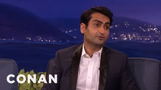 Kumail Nanjiani The Muslim Cleric Who Married Me Was Into Beyoncé  CONAN on TBS [upl. by Nyllij]