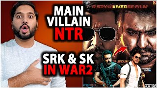 WAR 2 Biggest Official Update  YRF Spy Universe Main Villain  WAR 2 Release Date  NTR  Hrithik [upl. by Anoyk640]