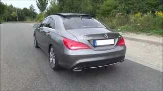 Mercedes CLA 220 CDI 7DCT 170PS Test  Review  Probefahrt [upl. by Anhsirk]