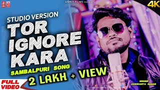 Tor Ignore Kara  Jasobanta Sagar  New Sambalpuri Dhamaka Song  4k Studio Version [upl. by Aibara]