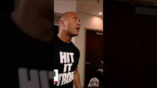 The Rock absolutely gets destroyed by the hurricane funny funny fyp wwe shorts [upl. by Lleinad246]