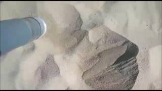 Sand Transfer Using X Vac Industrial Vacuum System [upl. by Firman]