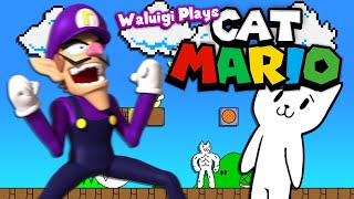 Waluigi Plays CAT MARIOOOO [upl. by Leirej]