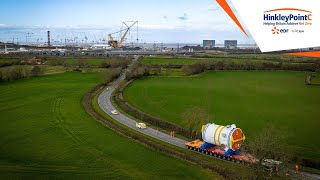 First reactor arrives at Hinkley Point C [upl. by Keifer347]