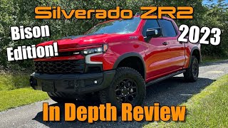 2023 Chevrolet Silverado 1500 ZR2 Bison Edition Start Up Test Drive amp In Depth Review [upl. by Gratiana]