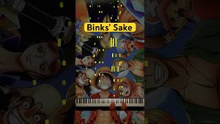 Binks’ Sake Piano Tutorial onepiece pianotutorial binkssake [upl. by Obie]