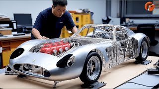 Building Metal Ferrari 250 GTO With Real Mechanisms  Start to Finish Build by liumutou [upl. by Yvaht902]