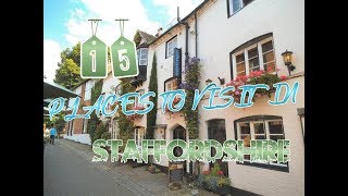 Top 15 Places To Visit In Staffordshire England [upl. by Haisi]