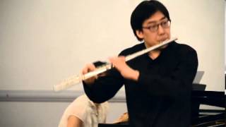 Hindemith  Flute Sonata 1936 Beomjae Kim flute Kho Woon Kim piano [upl. by Anialed]