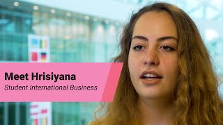 Hrisiyana Bulgaria about her Bachelor’s programme International Business [upl. by Wiebmer]