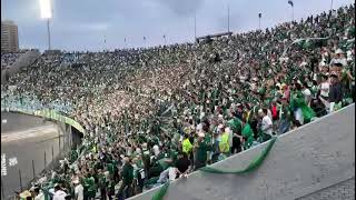 O apito final Reação da torcida do Palmeiras no fim da partida contra o Flamengo na Libertadores [upl. by Aynodal]