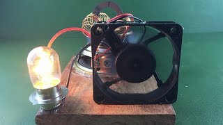 Free Energy light bulb Using speaker With Magnet  Electric Science Project At Home 100 [upl. by Rrats793]