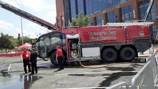 voiseys bay fire rescue ARFF 1 at fdic [upl. by Verbenia]