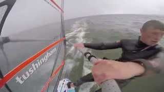 Windsurfing Exmouth Sea Front  GoPro [upl. by Gilman]