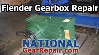 Flender gearbox repair [upl. by Idnic]