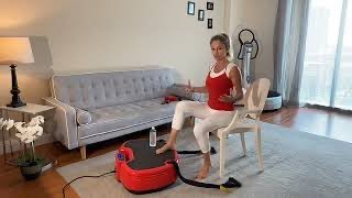 Power Plate  10 Minute Healthy Neck Session [upl. by Edda517]