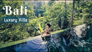 Luxury Villa Tour in Ubud Bali  Private Infinity Pool  Ep 3 [upl. by Chor]