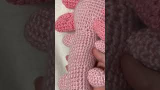 Crochet axolotl made with a smaller hook crochet axolotl [upl. by Cristiano]