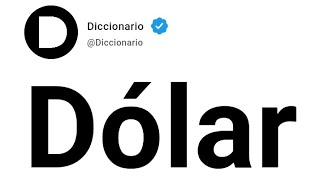 Dólar Significado En Español [upl. by Yraccaz]