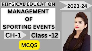 Management of sporting events  Planning in sports  MCQs  Class 12 physical education chapter 1 [upl. by Shipley]