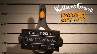 Feathers McGraw returns in Wallace amp Gromit Vengeance Most Fowl 🐧 WallaceandGromit [upl. by Adlesirg782]