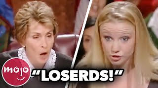 Top 10 Stupidest Moments on Judge Judy [upl. by Philips]