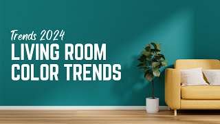 Top 15 Living Room Color Trends 2024 [upl. by Schoening869]