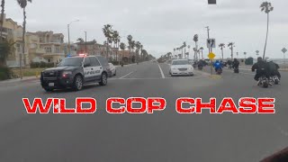 Cops Chase MINIBIKES Down Pacific Coast Highway  MUST WATCH [upl. by Sergent]