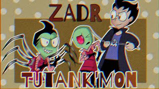 ZADR Animatic  TUTANKMON Zim x Dib  invader zim [upl. by Lecrad]