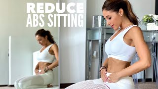 Reduce Abs Sitting  Home Workout Routine [upl. by Ytsirk702]